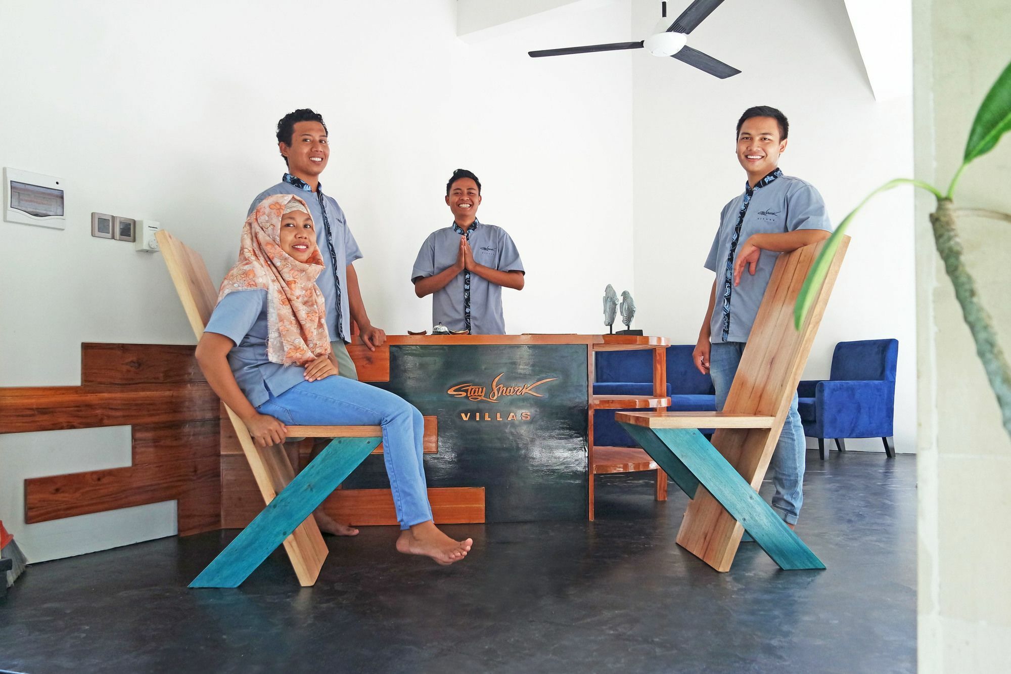 Stay Shark Villas Gili Air Eksteriør bilde
